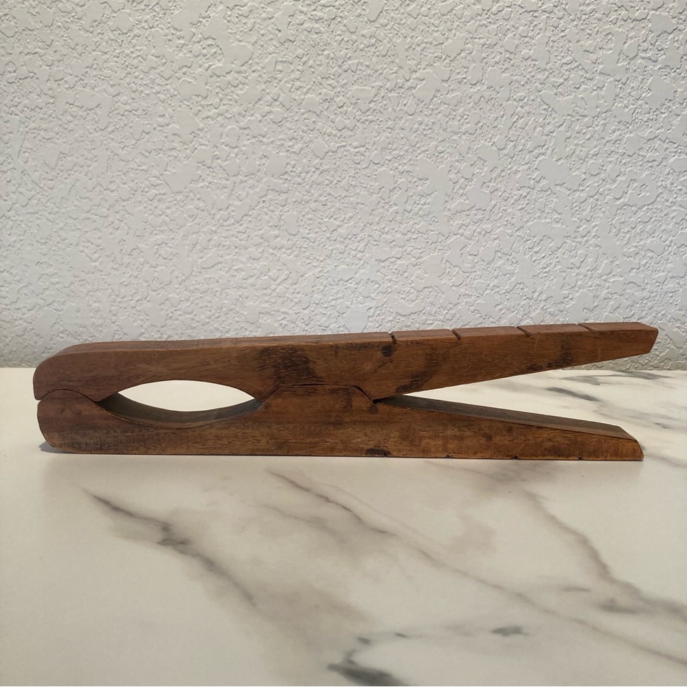 Vintage folk art clothes pin